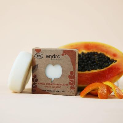 Après shampoing solide grève blanche Endro