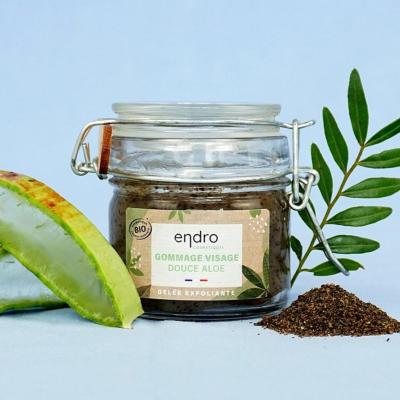 Gommage visage douce aloe Endro